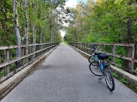 Van Fleet State Trail, Green Pond to Bay Lake