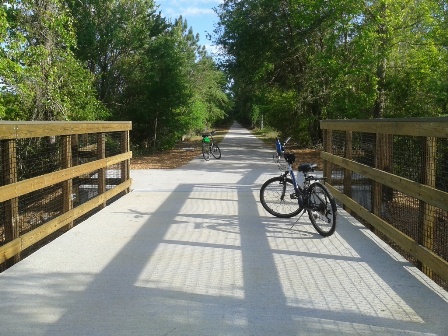 Van Fleet State Trail, Bridges to Bay Lake Trailhead