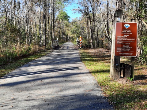 Van Fleet State Trail, Bay Lake to Mabel