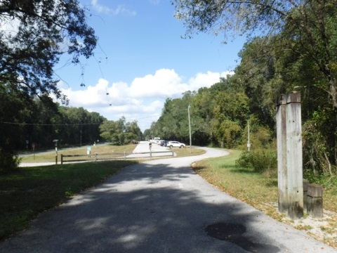 Withlacoochee State Trail, Ridge Manor trailhead