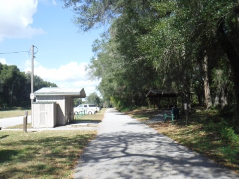 Withlacoochee State Trail, Ridge Manor trailhead