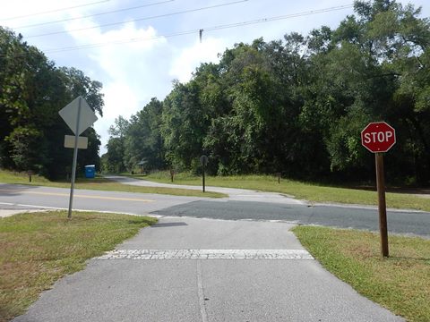 Withlacoochee State Bicycle Trail, Ridge Manor to Crooms Road